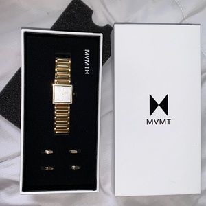 MVMT gold watch